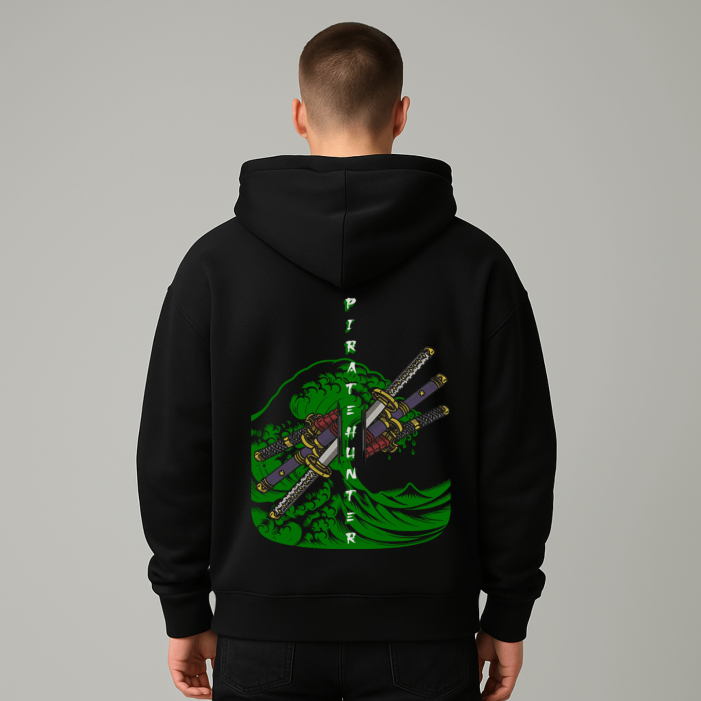 PIRATE HUNTER - Oversized Hoodie